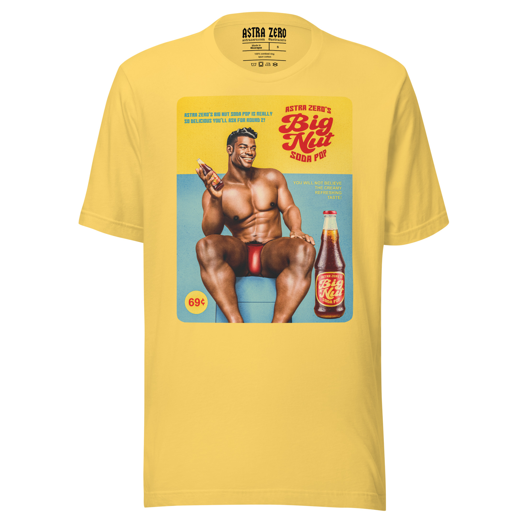 Featured image for “Big Nut Soda Pop - Unisex t-shirt”