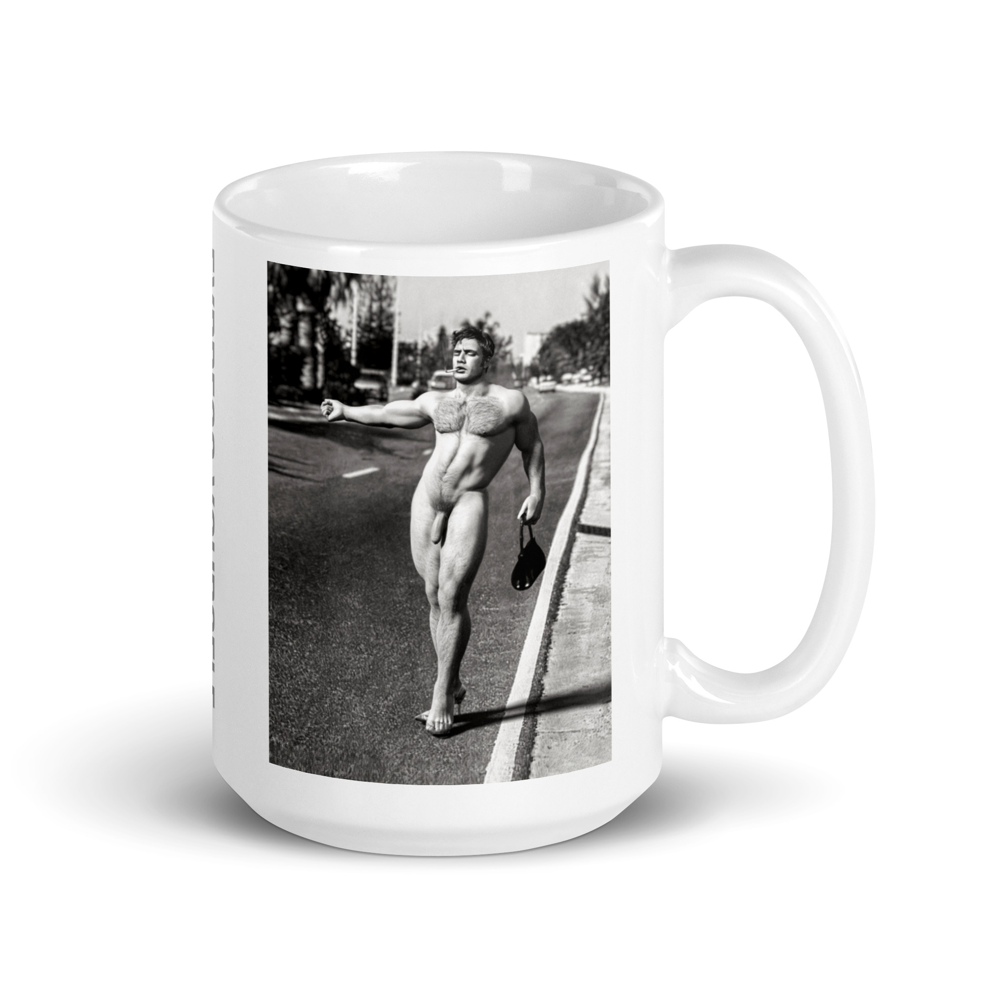 Featured image for “Express Yourself - White glossy mug”